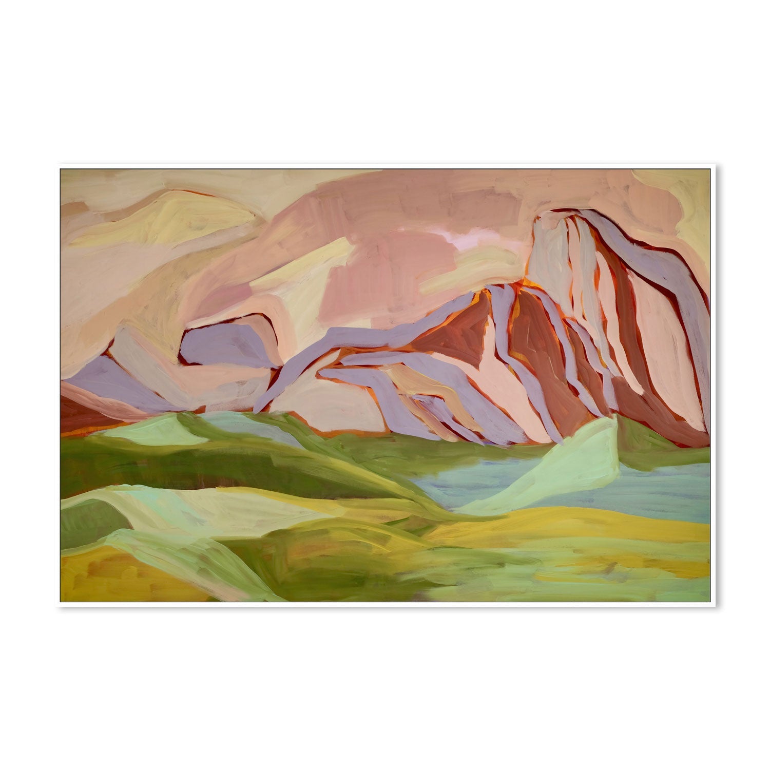 wall-art-print-canvas-poster-framed-Rolling Hills , By Eleanor Baker-5