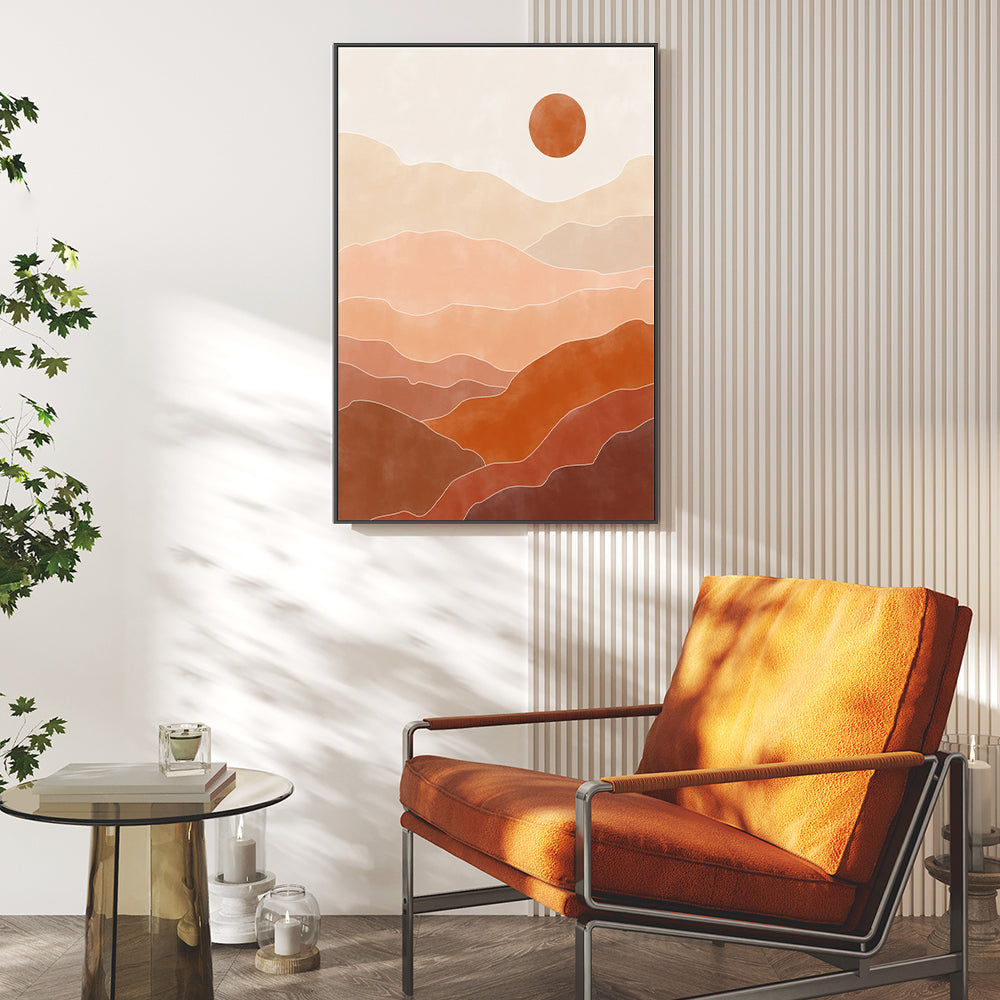 wall-art-print-canvas-poster-framed-Rustic Sunset , By Elena Ristova-GIOIA-WALL-ART