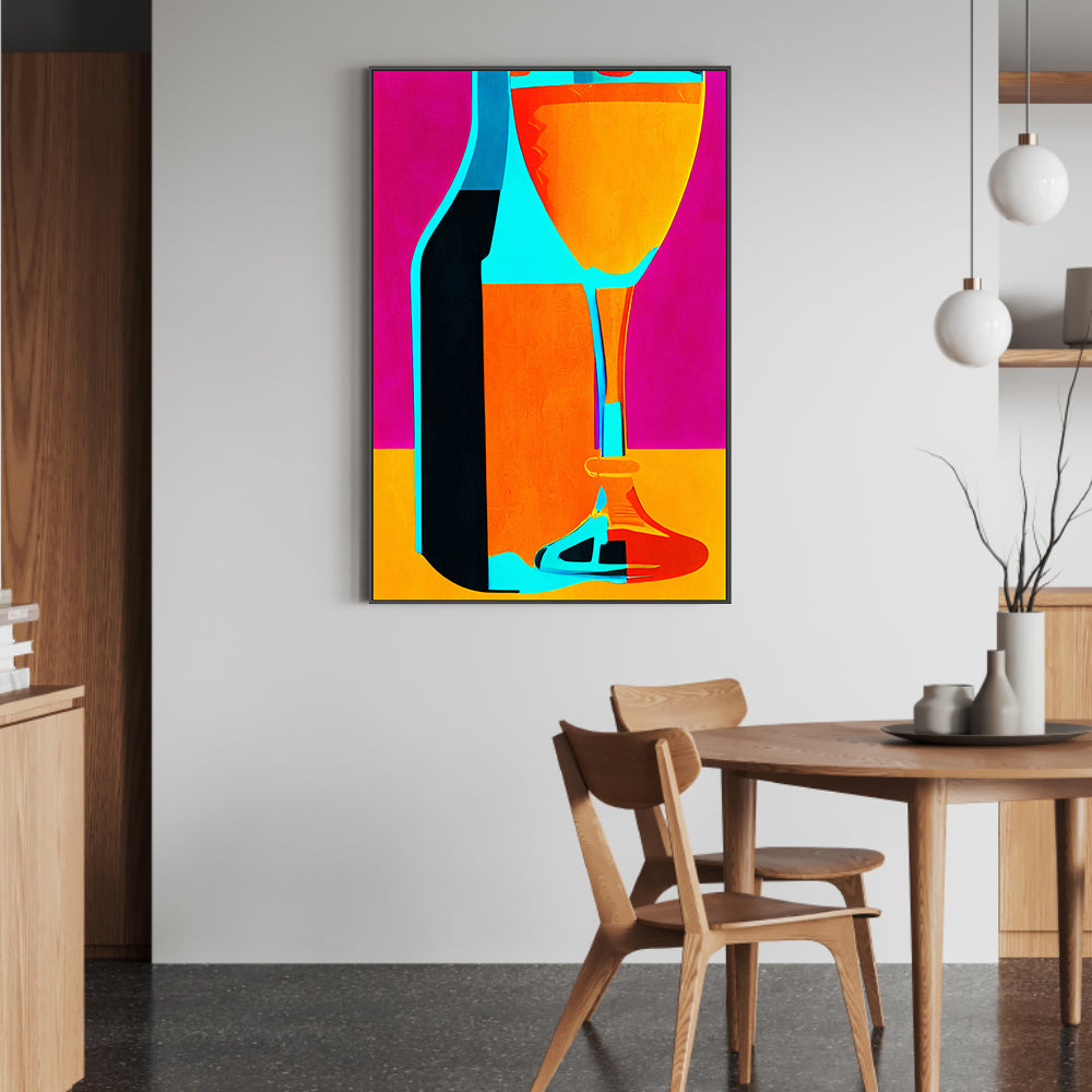 wall-art-print-canvas-poster-framed-Salut, Weekend , By Bo Anderson-2