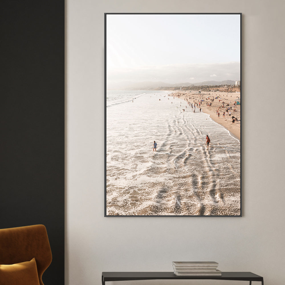 wall-art-print-canvas-poster-framed-Santa Monica Beach-2