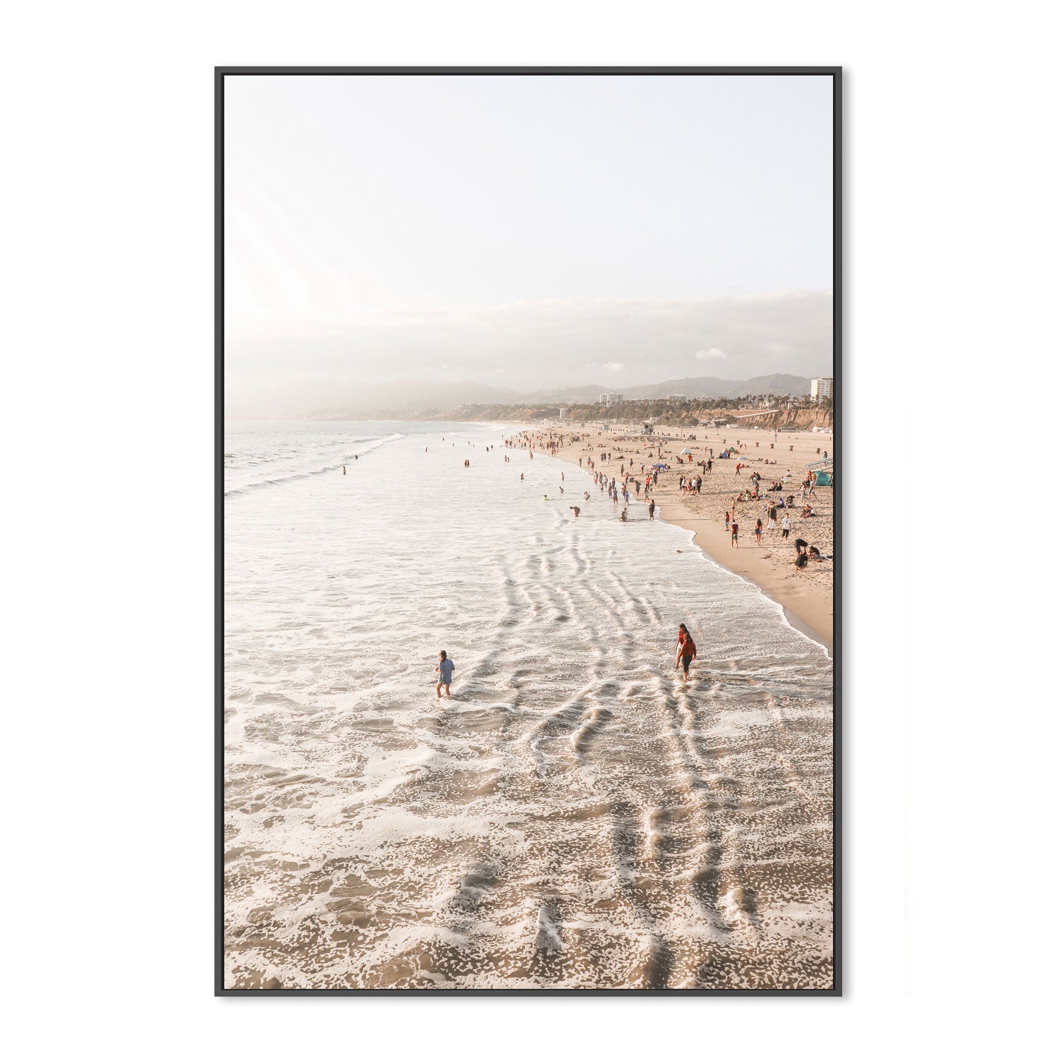 wall-art-print-canvas-poster-framed-Santa Monica Beach-3