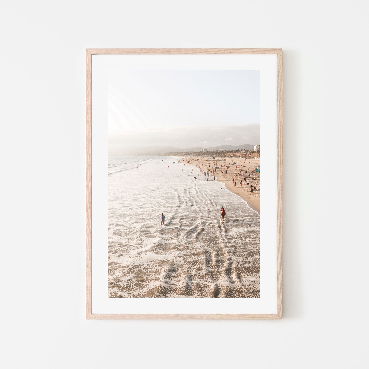 wall-art-print-canvas-poster-framed-Santa Monica Beach-6