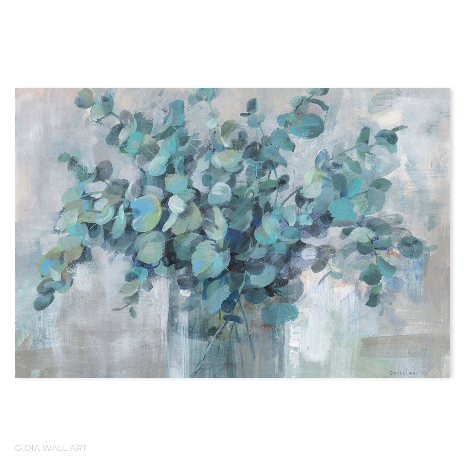 wall-art-print-canvas-poster-framed-Scented Eucalyptus-by-Danhui Nai-Gioia Wall Art