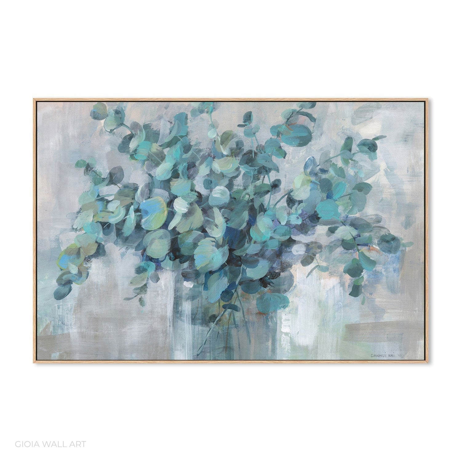 wall-art-print-canvas-poster-framed-Scented Eucalyptus-by-Danhui Nai-Gioia Wall Art