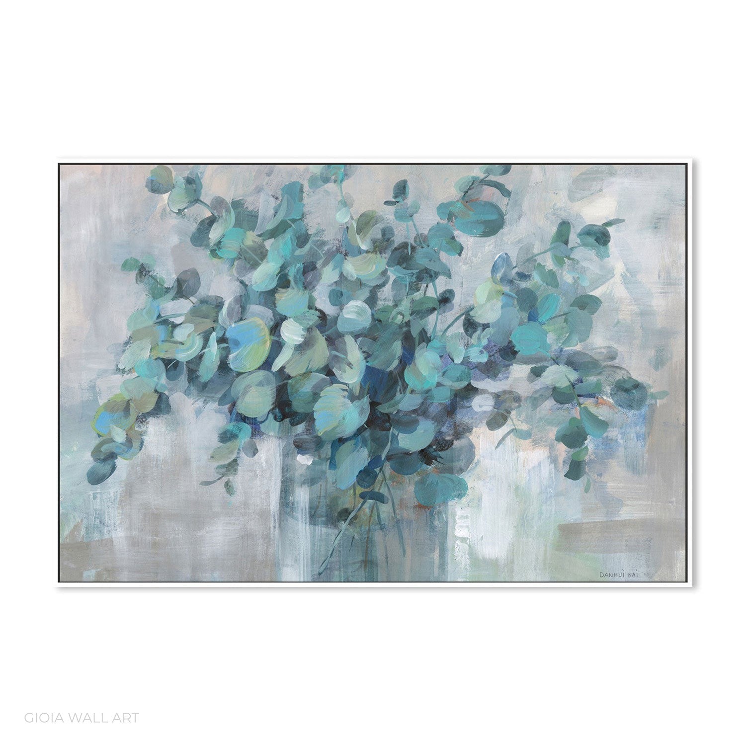 wall-art-print-canvas-poster-framed-Scented Eucalyptus-by-Danhui Nai-Gioia Wall Art