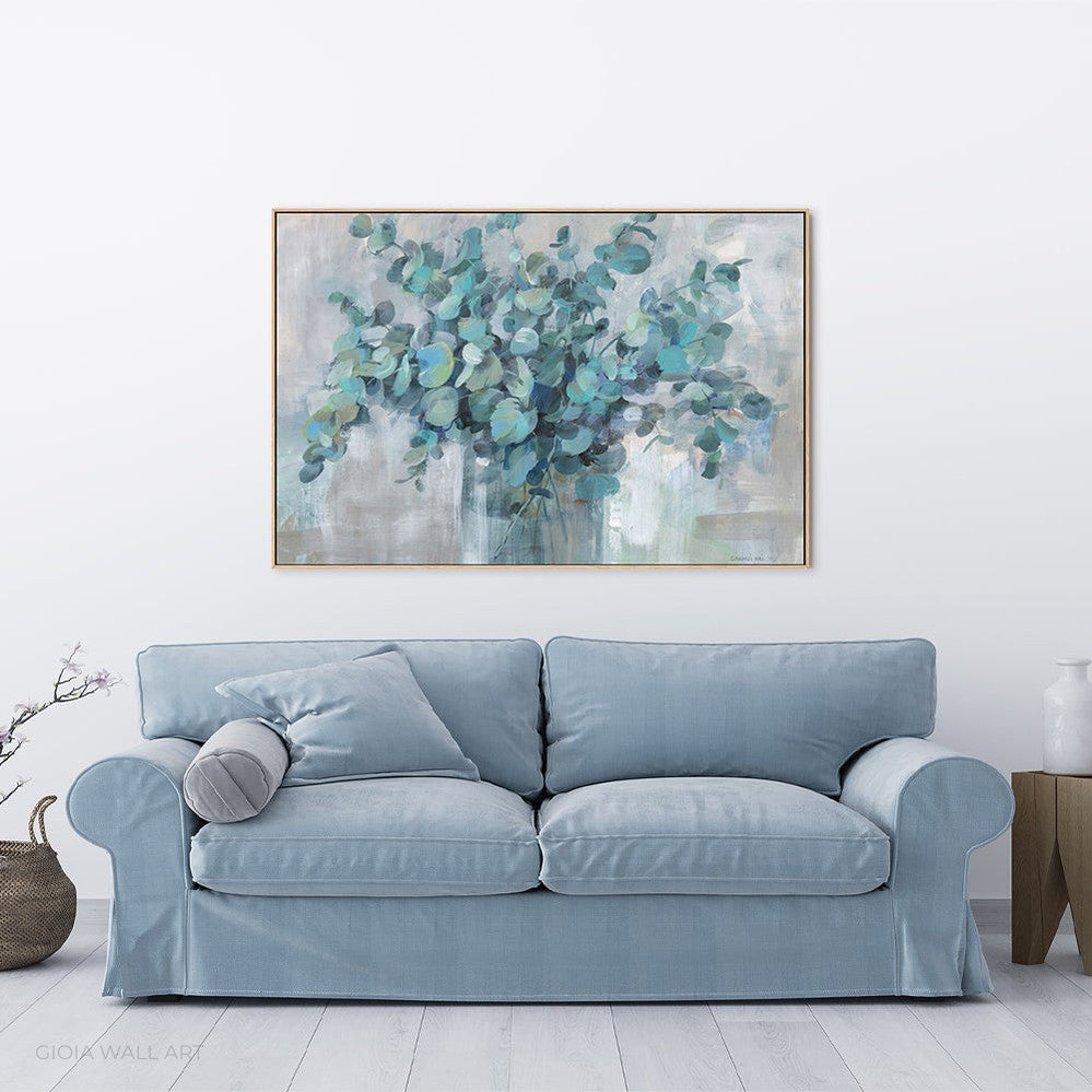 wall-art-print-canvas-poster-framed-Scented Eucalyptus-by-Danhui Nai-Gioia Wall Art