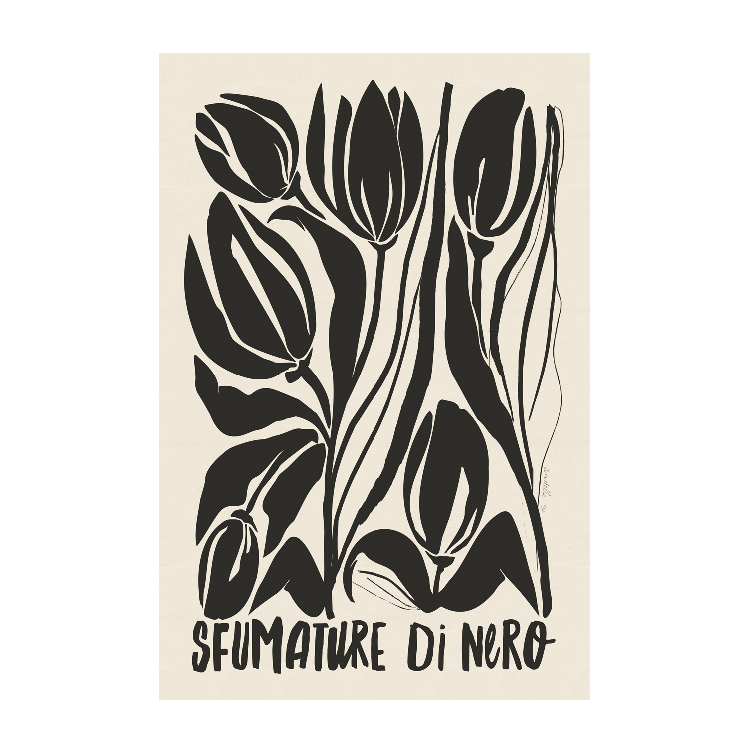 wall-art-print-canvas-poster-framed-Sfumature Di Nero , By Andelle Art-1