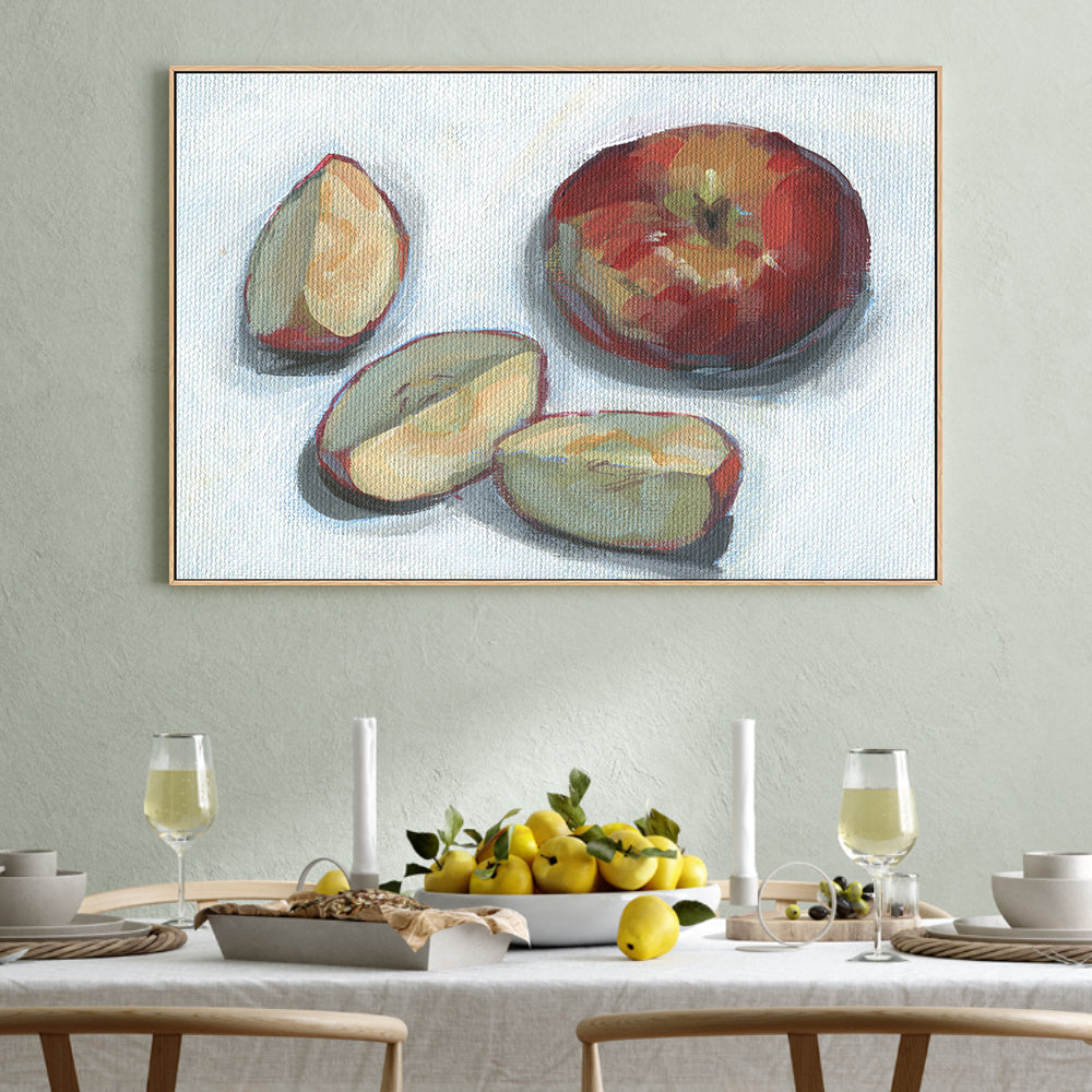 wall-art-print-canvas-poster-framed-Sliced Apples , By Carrie Arnold-2