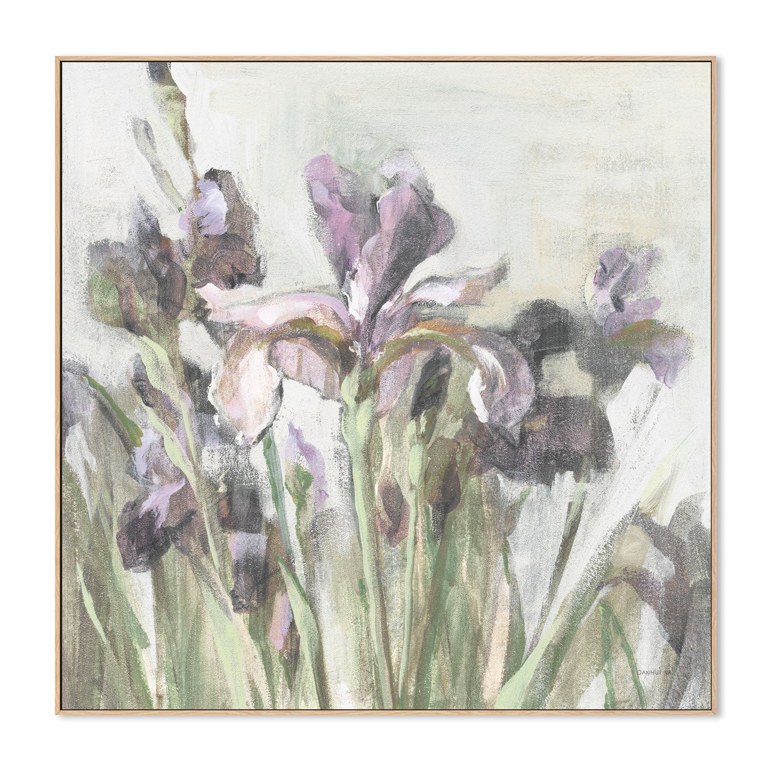 wall-art-print-canvas-poster-framed-Spring Iris , By Danhui Nai-4