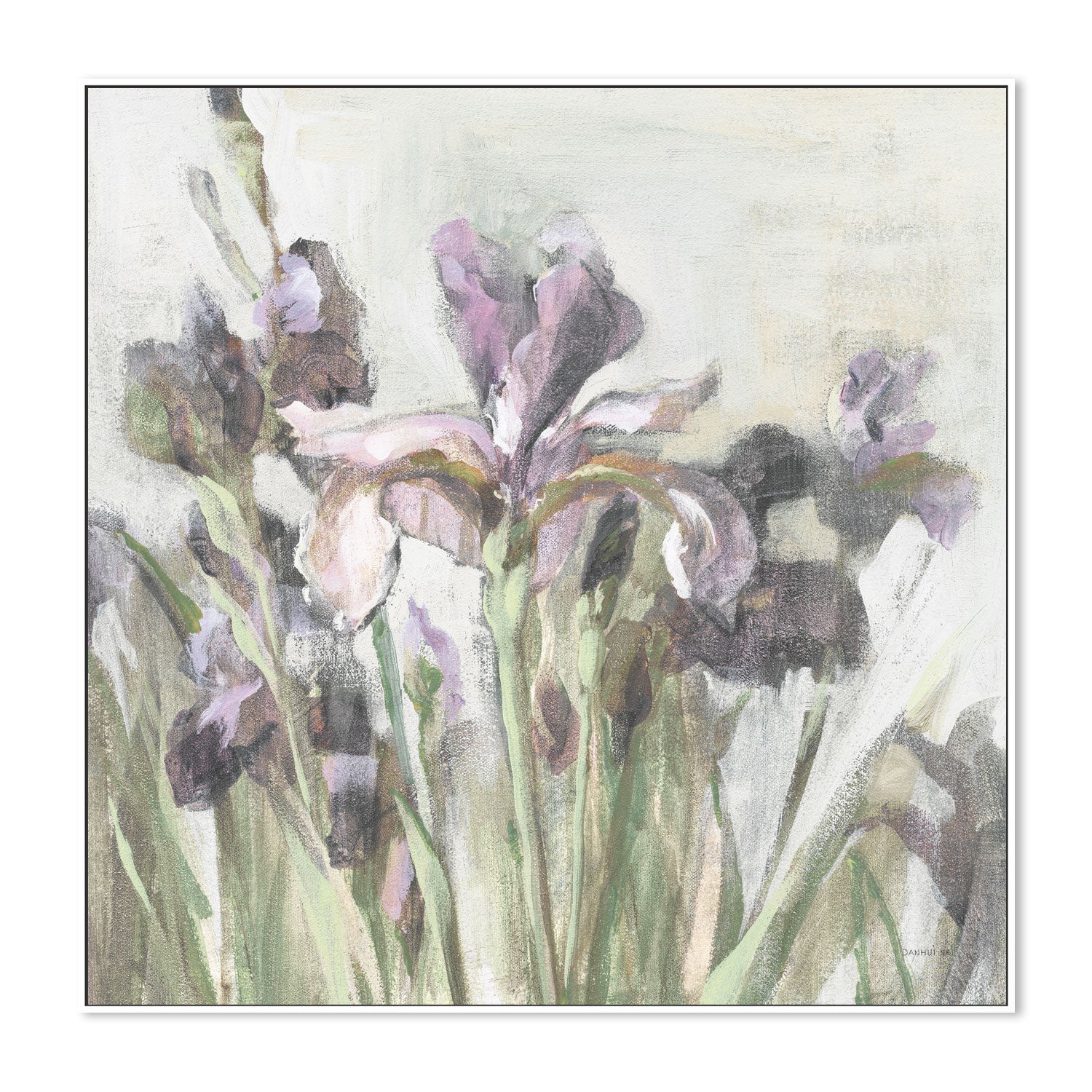wall-art-print-canvas-poster-framed-Spring Iris , By Danhui Nai-5