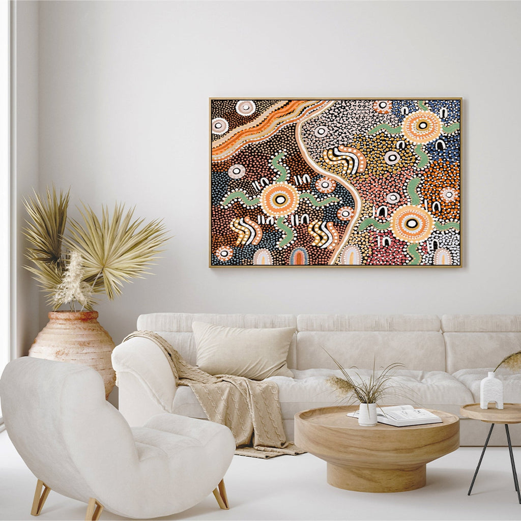 Summertime, Style A, Earth Tones , By Tahni Derbin |Wall Art Print ...