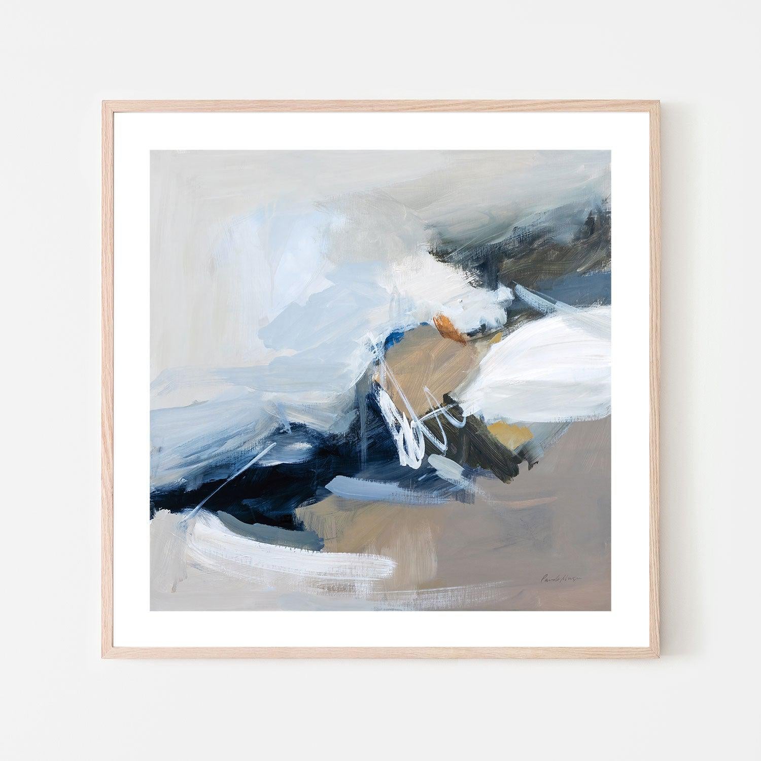 wall-art-print-canvas-poster-framed-Surfacing, Square Print-by-Pamela Munger-Gioia Wall Art