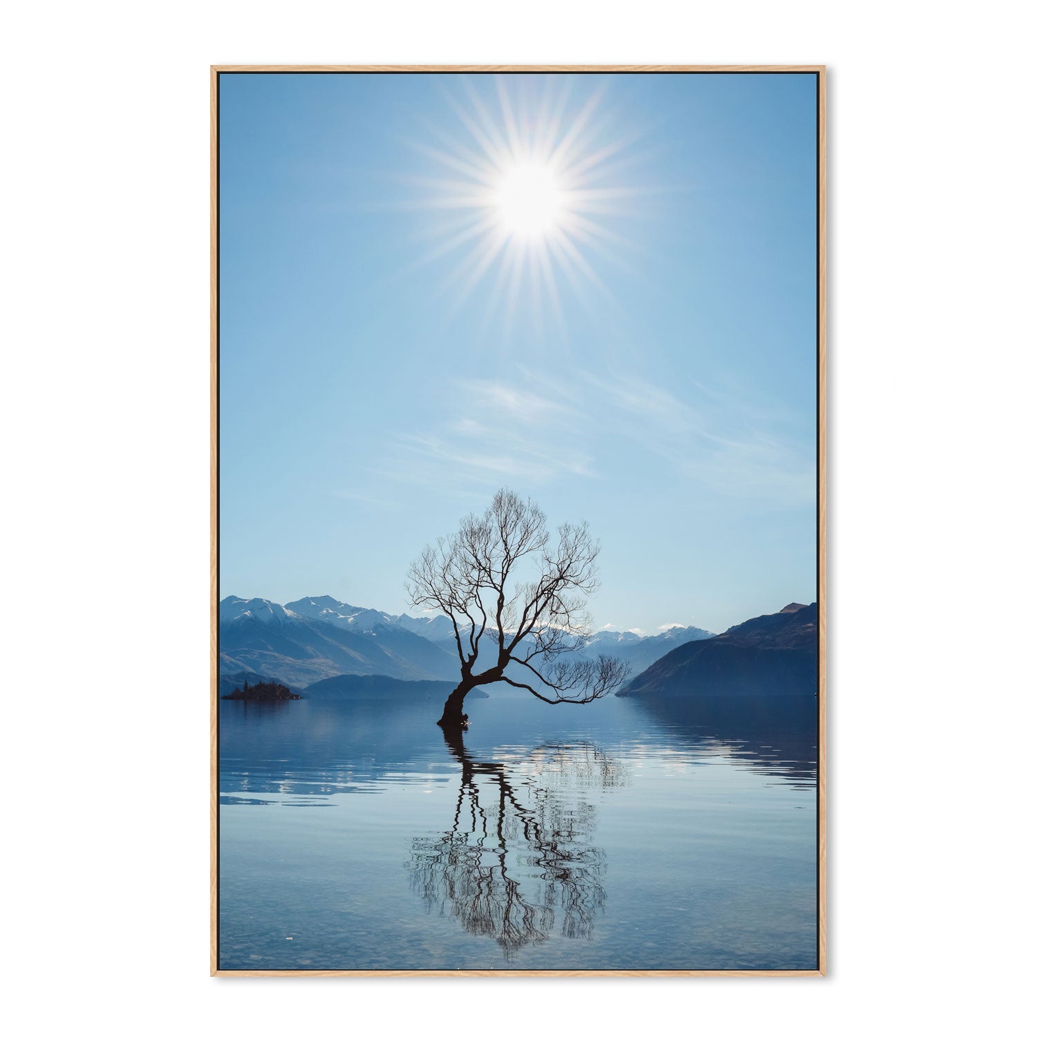 wall-art-print-canvas-poster-framed-That Wanka Tree, New Zealand , By Maddison Harris-4