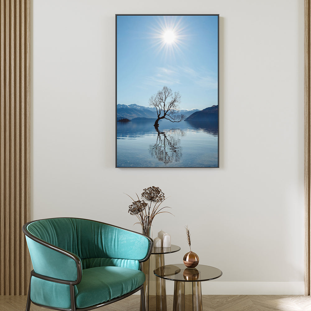 wall-art-print-canvas-poster-framed-That Wanka Tree, New Zealand , By Maddison Harris-7