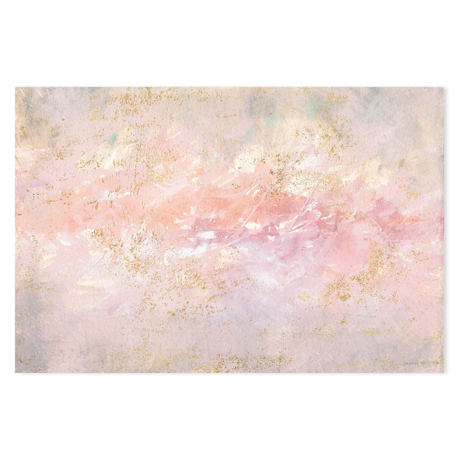 wall-art-print-canvas-poster-framed-Through The Pink Fog, Style B , By Danhui Nai-GIOIA-WALL-ART