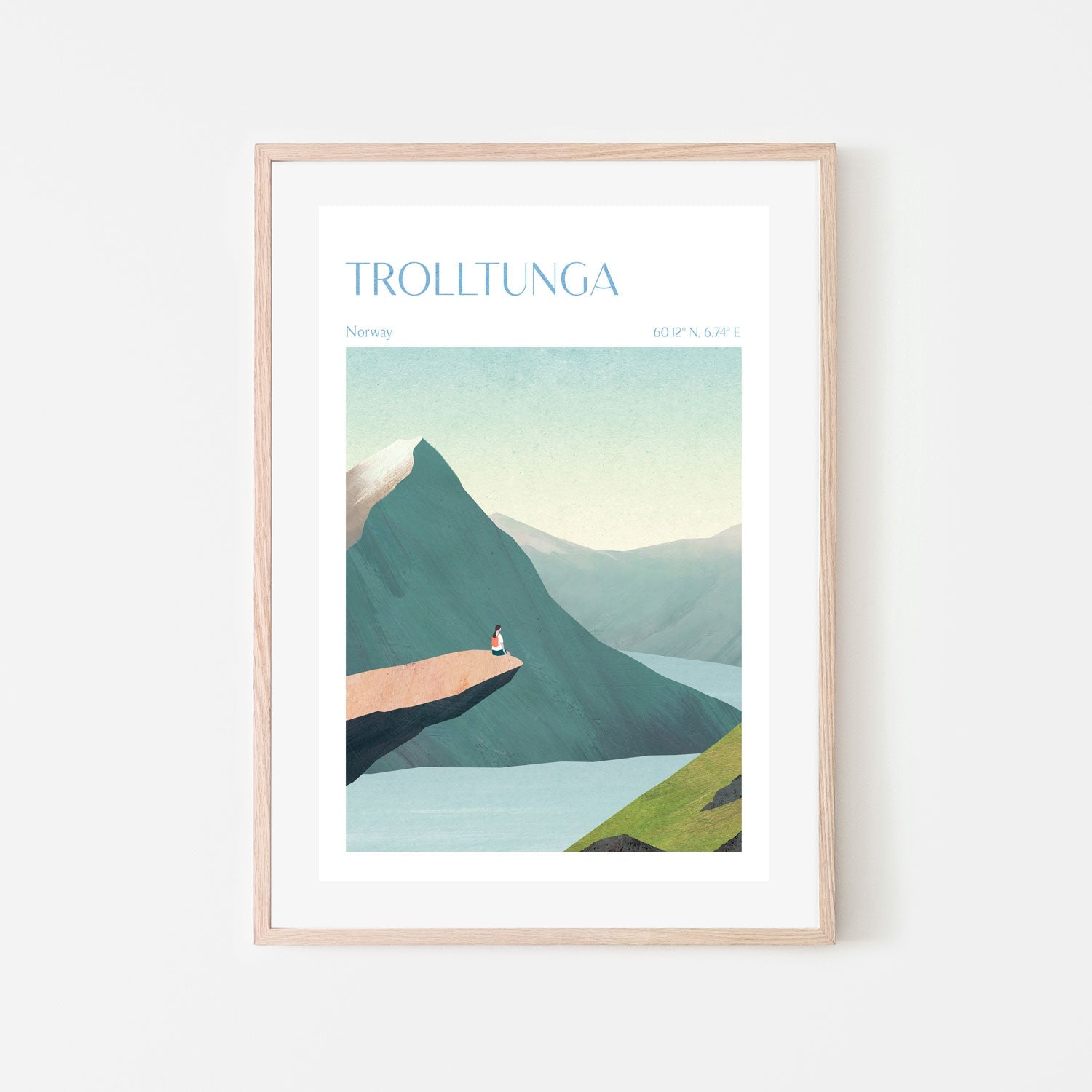 wall-art-print-canvas-poster-framed-Trolltunga, Norway , By Long Way Home-GIOIA-WALL-ART