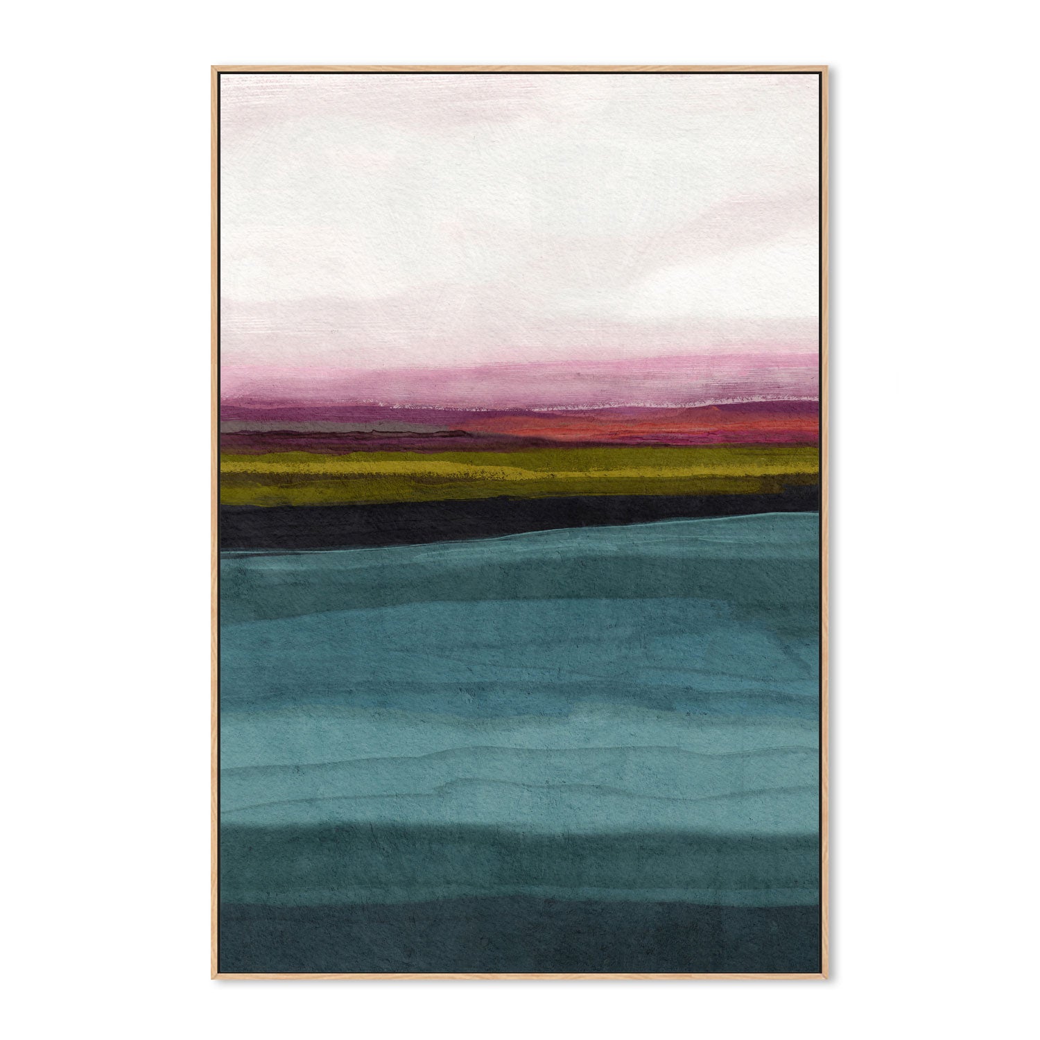 wall-art-print-canvas-poster-framed-Turq Landscape, Style B , By Lisa Nohren-4