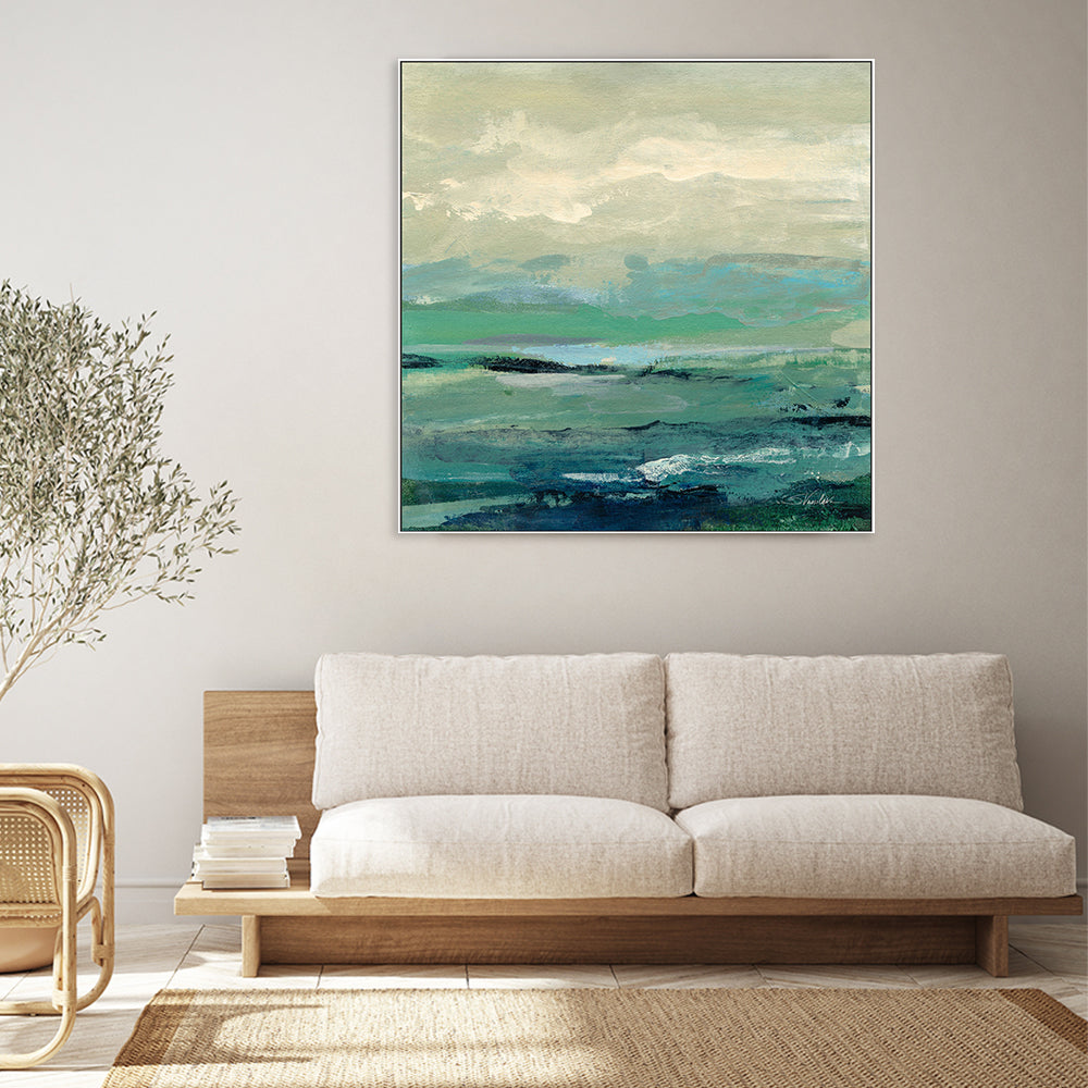 wall-art-print-canvas-poster-framed-Turquoise Bay, Style A-by-Silvia Vassileva-Gioia Wall Art