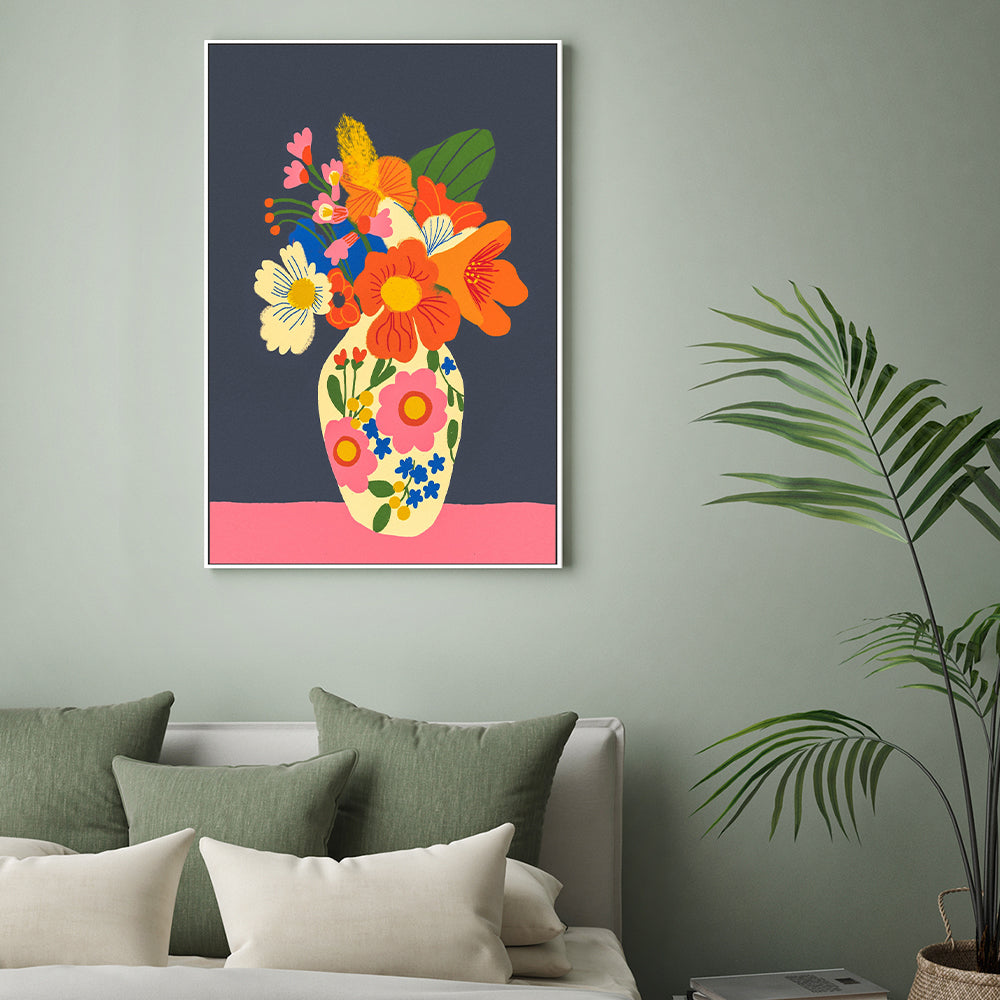 wall-art-print-canvas-poster-framed-Vase , By Gigi Rosado-GIOIA-WALL-ART