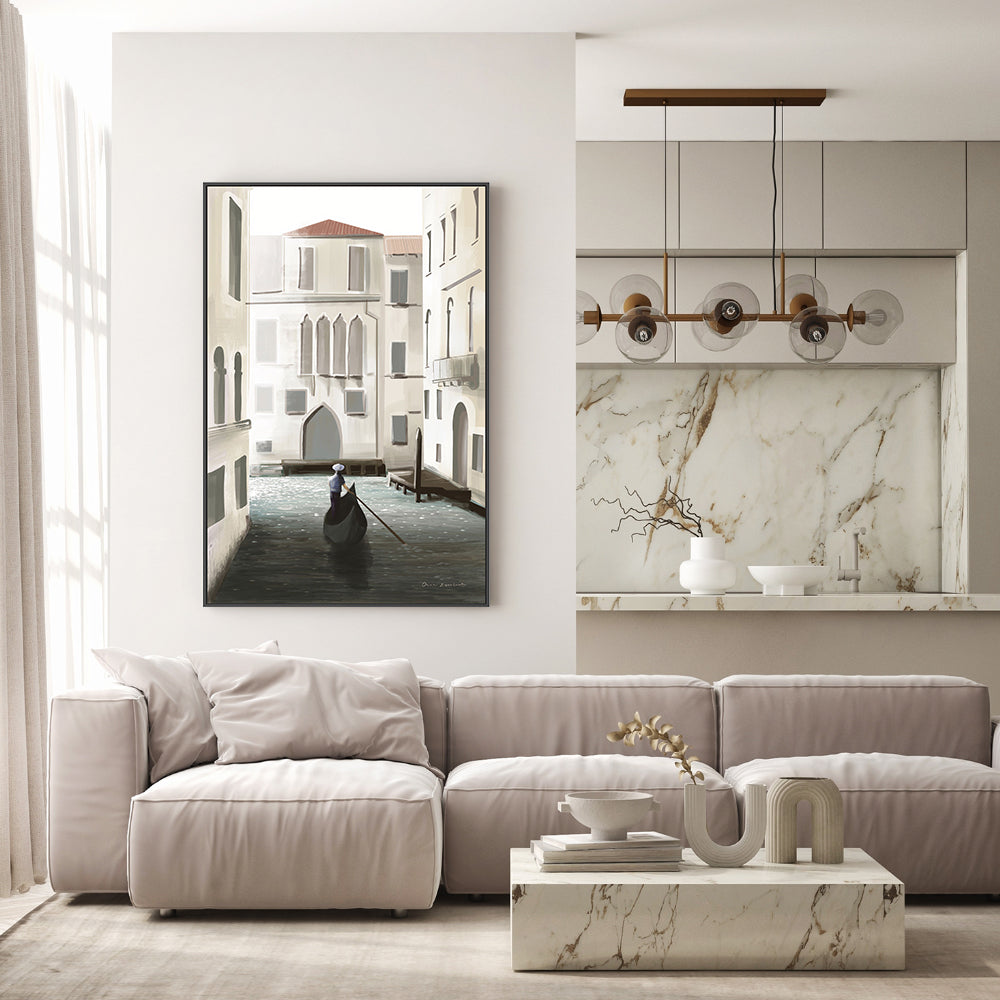 wall-art-print-canvas-poster-framed-Venice Moment , By Omar Escalante-GIOIA-WALL-ART