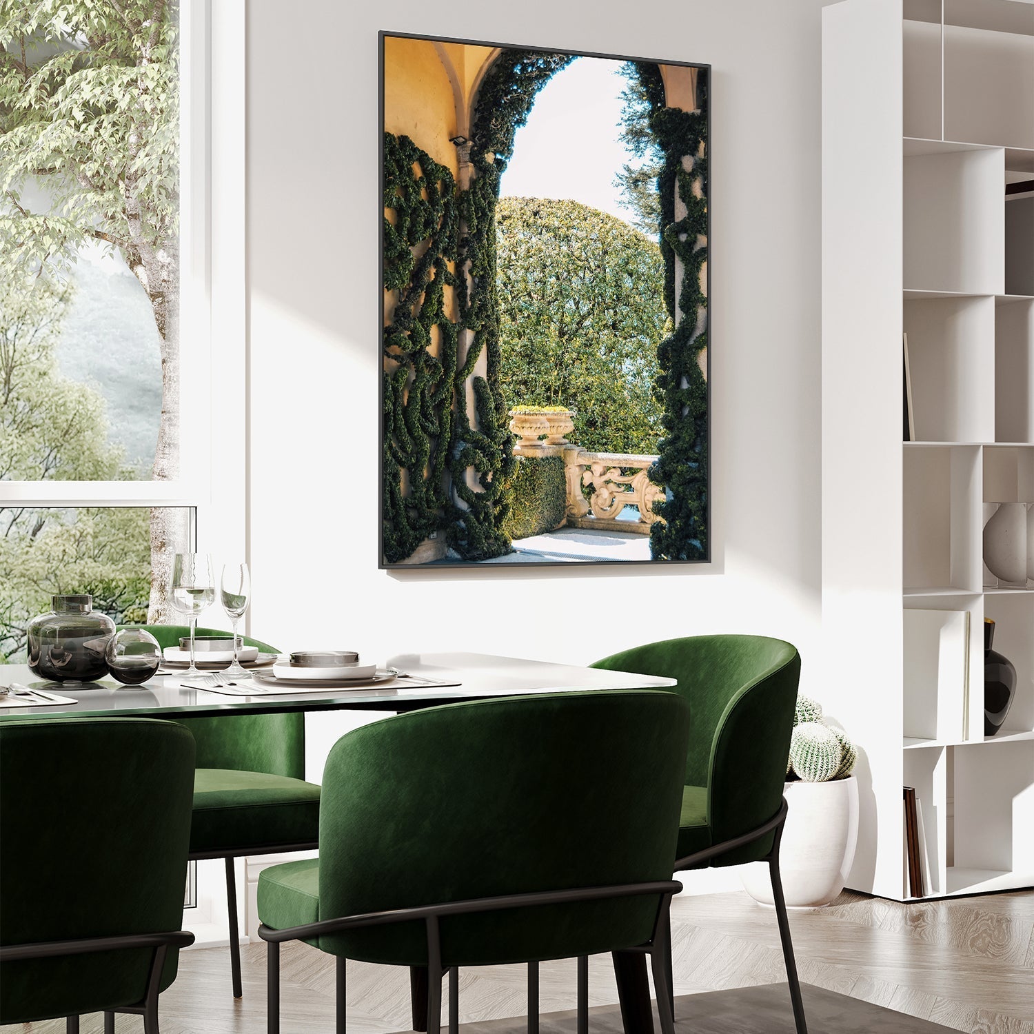 wall-art-print-canvas-poster-framed-Villa Arches, Lake Como, Italy-by-Carla & Joel Photography-Gioia Wall Art