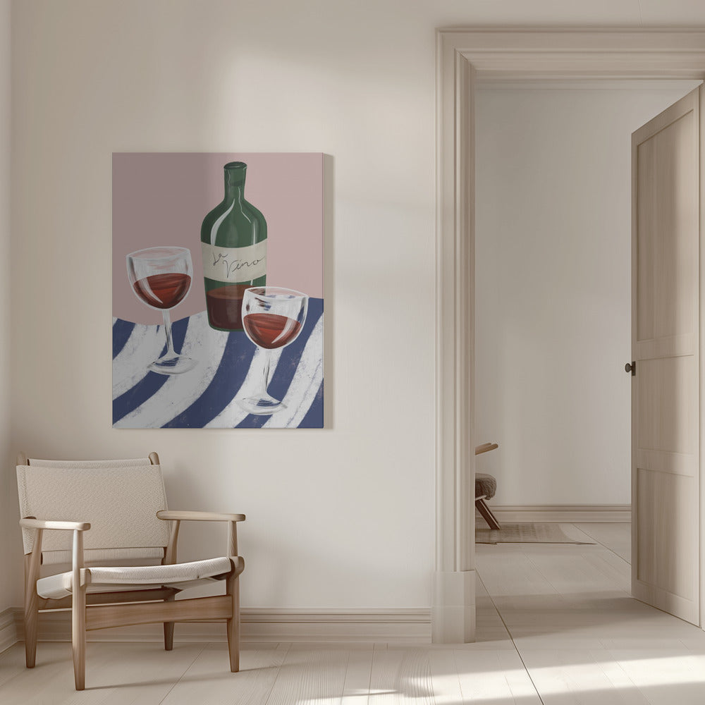 wall-art-print-canvas-poster-framed-Wine time , By EMELIEmaria-2