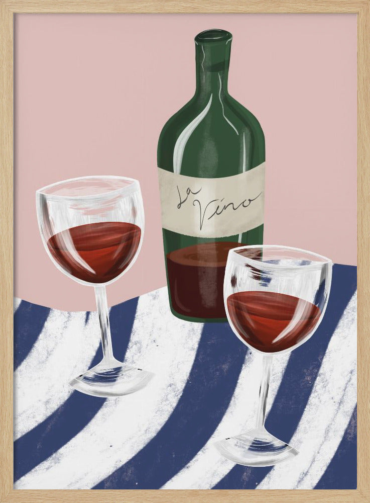 wall-art-print-canvas-poster-framed-Wine time , By EMELIEmaria-4