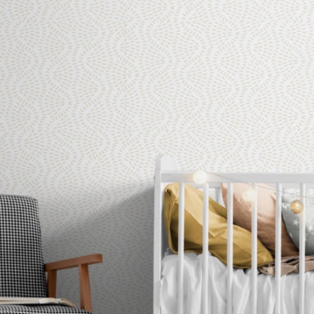 Beaded Pattern-wallpaper-eco-friendly-easy-removal-GIOIA-WALL-ART